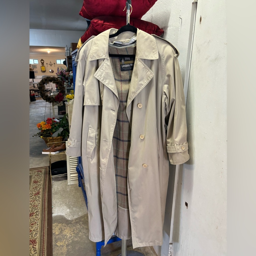 London Fog Women’s Classic Tan Trench Coat
